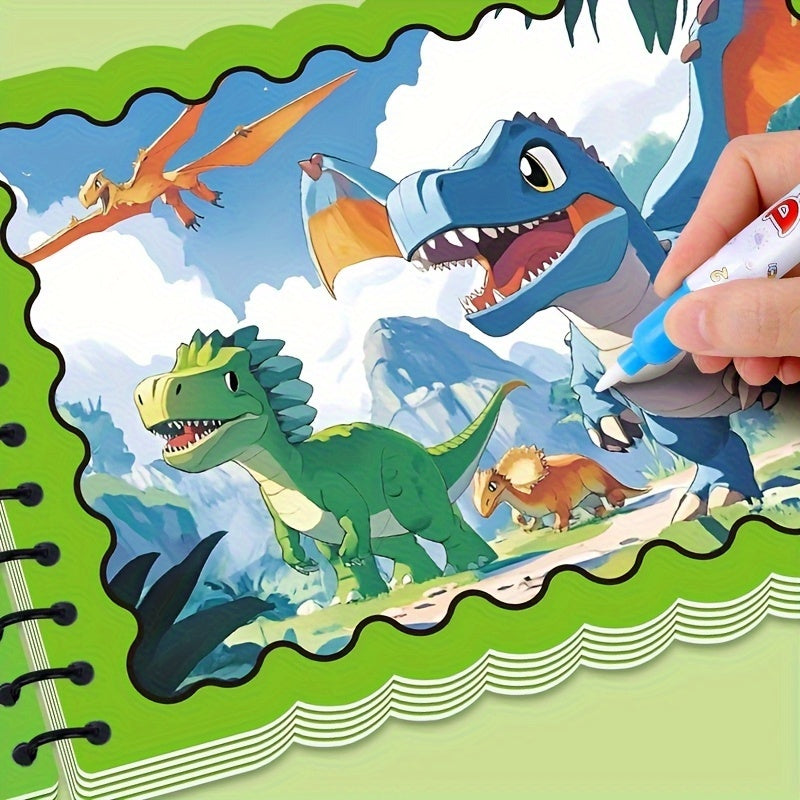4pcs Reusable Water Book with Pens