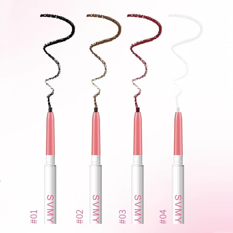 4-Color Eyeliner Gel Pen Set for Parties, Festivals, Long-Wear & Waterproof