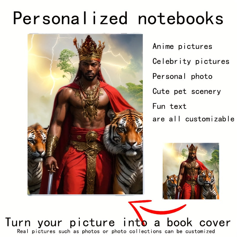 Personalized Soft Cover Notebook for Business and College