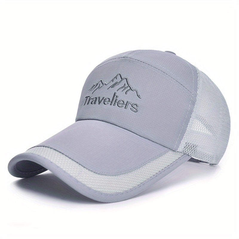 Men's Outdoor Sunshade Peaked Cap Quick Dry Baseball Cap