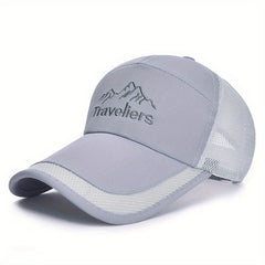 Men's Outdoor Sunshade Peaked Cap Quick Dry Baseball Cap