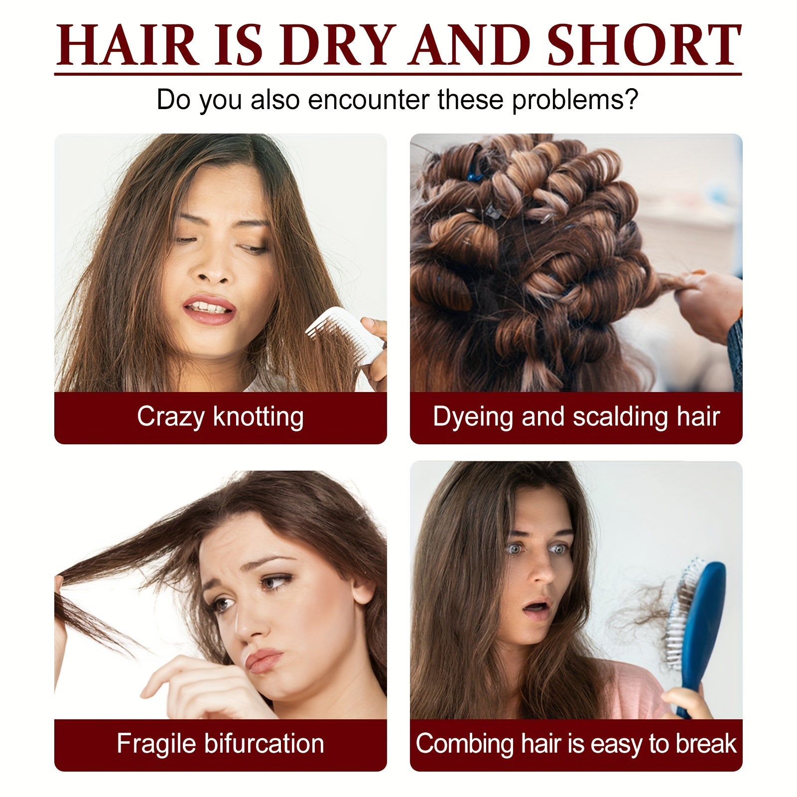 100ml Smoothing Leave in Conditioner for Dry Hair
