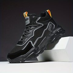 Men's High Top Mesh Chunky Sneaker Casual Shoes Spring Summer