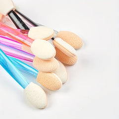 10pcs Sponge Eyeshadow Applicators Double Sided Makeup Applicator