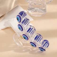 Devil's Eye Hair Clip Transparent Hair Accessories Female