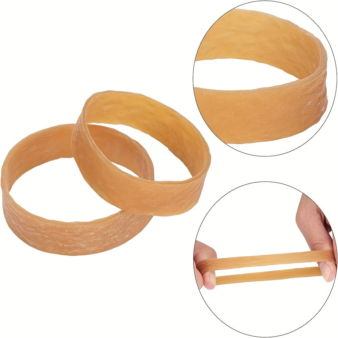 10pcs Universal Skiing Brake Fixer Rubber Brake Band