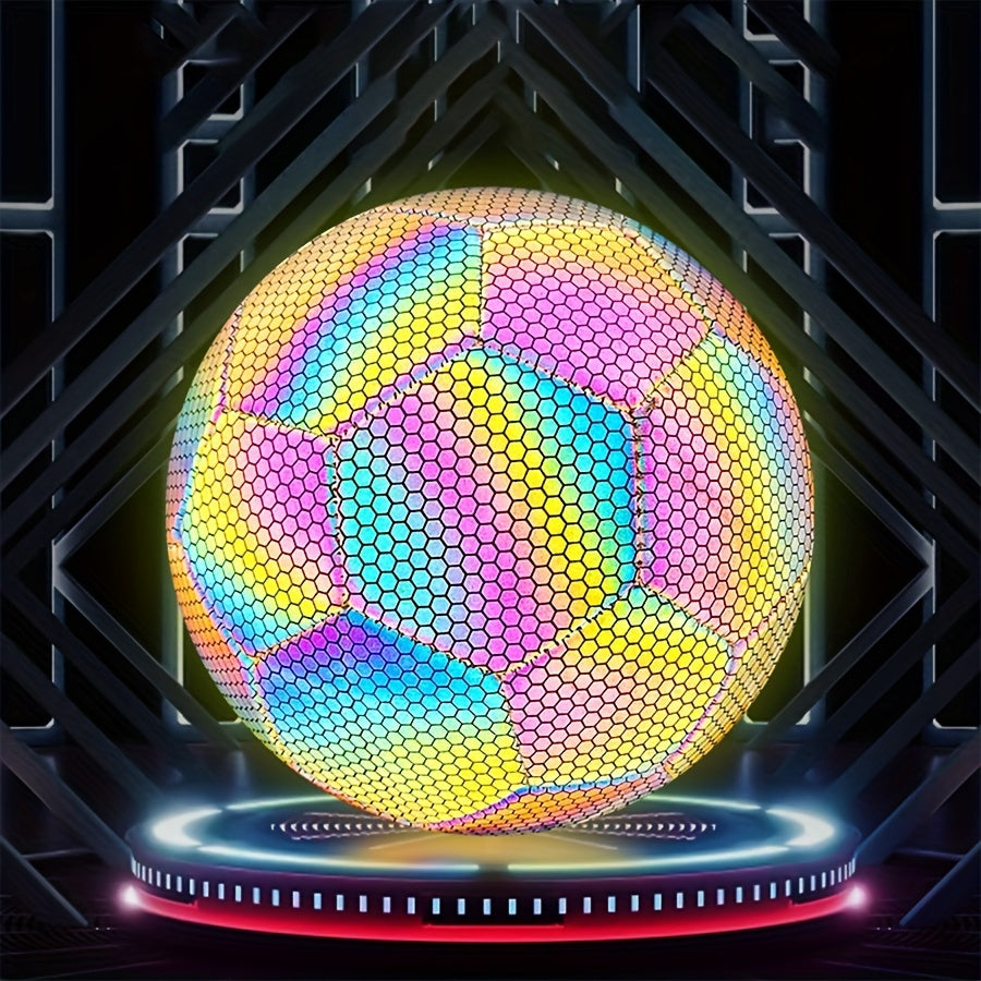 Reflective Soccer Ball for Training Indoor and Outdoor