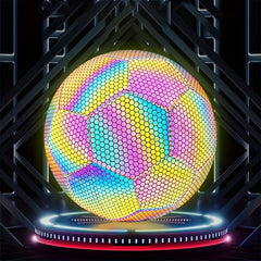 Reflective Soccer Ball for Training Indoor and Outdoor