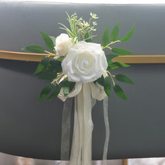 Wedding Floral Arrangement Roses Greenery Decor