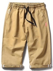 Men's Summer Breathable Drawstring Capris
