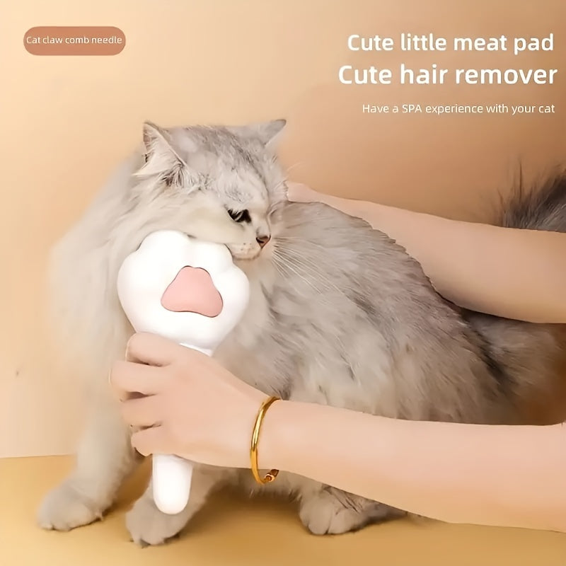 Pet Grooming Tool: Hair Removal Comb & Slicker Brush