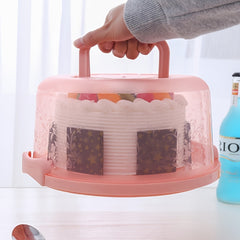 Portable Cake Box Dustproof Anti-smear Cake Storage Box