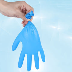 Nitrile Disposable Gloves 100ct- Touch Biodegradable Food Exam Painting