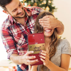 Folding Bouncing Christmas Gift Set w/ Gift Bag & Card