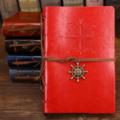 75 Sheet Retro Hand Account Book Loose-leaf Business Notebook