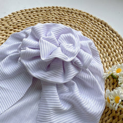 Baby Spring Summer Thin Headband Big Flower Baby Hat