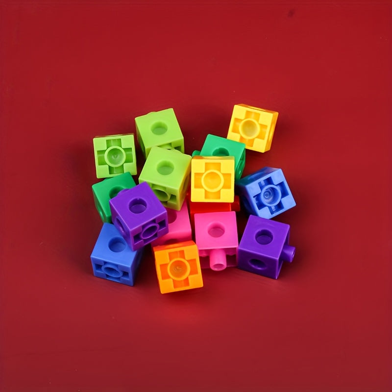 100pcs Colorful Building Blocks for Early Learning