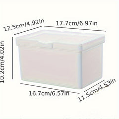 1PC Household Drawer Storage Box Stationery Sorting Box Mask Storage Case