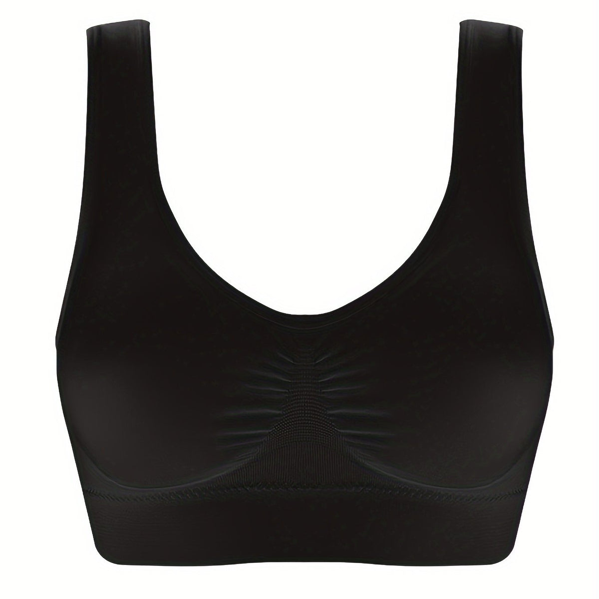 Seamless Wireless Sports Bra Comfy & Breathable Workout Bra