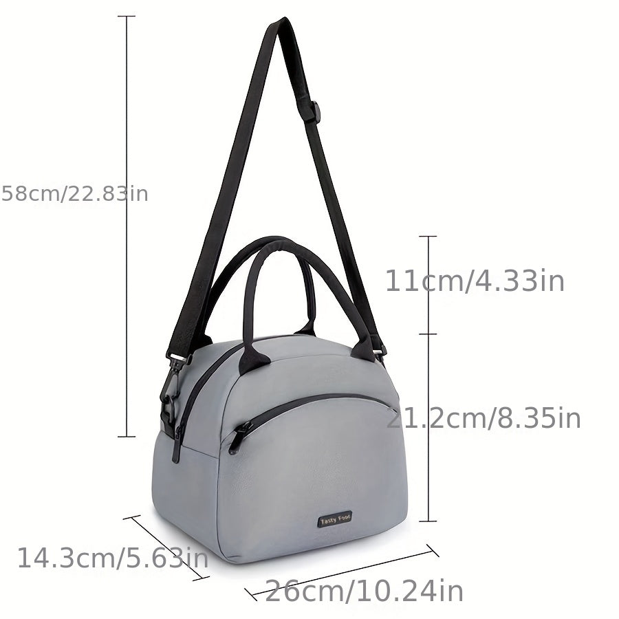 Insulated Lunch Bag Portable Thermal Cooler - Reusable Bento Bag