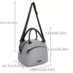 Insulated Lunch Bag Portable Thermal Cooler - Reusable Bento Bag