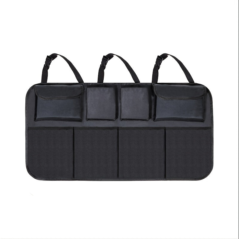 Car Trunk Storage Bag Rear Seat Back Storage Bag Net Pocket Organizer