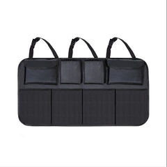 Car Trunk Storage Bag Rear Seat Back Storage Bag Net Pocket Organizer