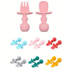 Soft Silicone Baby Tableware for Easy Feeding and Training