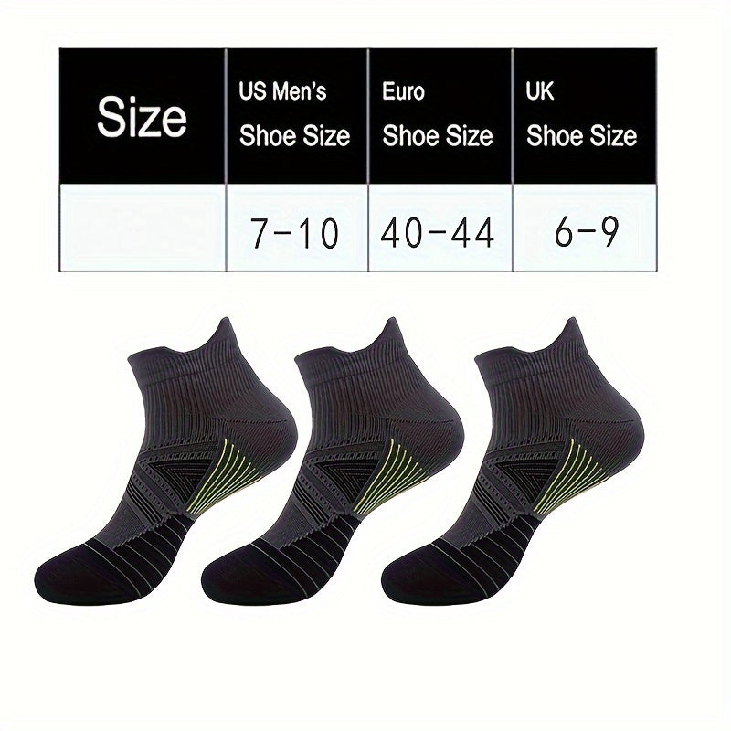 Ankle Compression Socks Men Women Support Running 6 Pairs