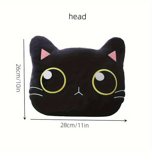 Car Cat Headrest Neck Pillow Cartoon Cushion Waist Neck Pillow
