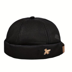 Adjustable S Breathable Vintage Brimless Beanie Hats