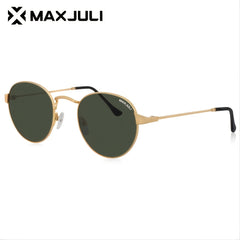 MAXJULI Retro Round Sunglasses UV Protection Glasses Non Slip Handle
