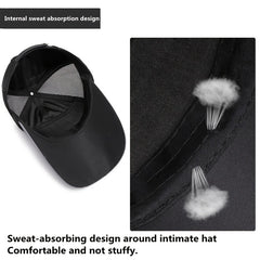 Men's Sunshade Fishing Hat with Long Eaves, Windproof Rope