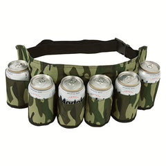 Portable Beverage Holder with Creative Print, Party Accessory