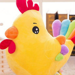 2pcs Colorful Chicken Plush Dolls - Perfect Gifts for Holidays & Birthdays!