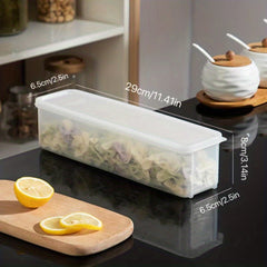 1PC Food Crisper Storage Jar Noodle Organizer Box Multigrain Container