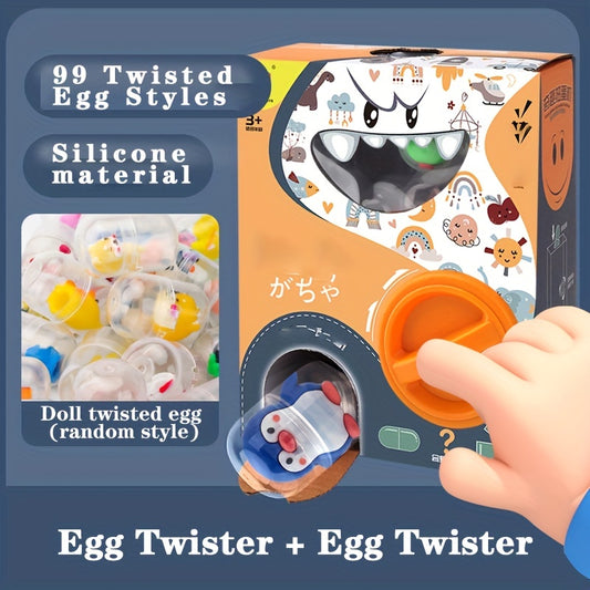 Kids' Egg Machine Toy Mini Figurine Boy Girl Birthday Gift