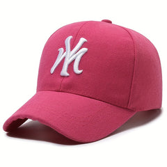 Gothic Letter Embroidered Baseball Cap Hip Hop Dad Hat Adjustable Sports Sun Hat