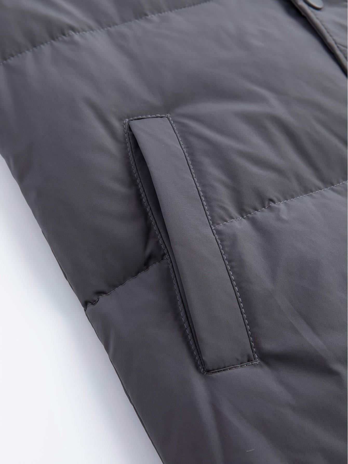 Women's Solid Over The Knee Down Hooded Jacket