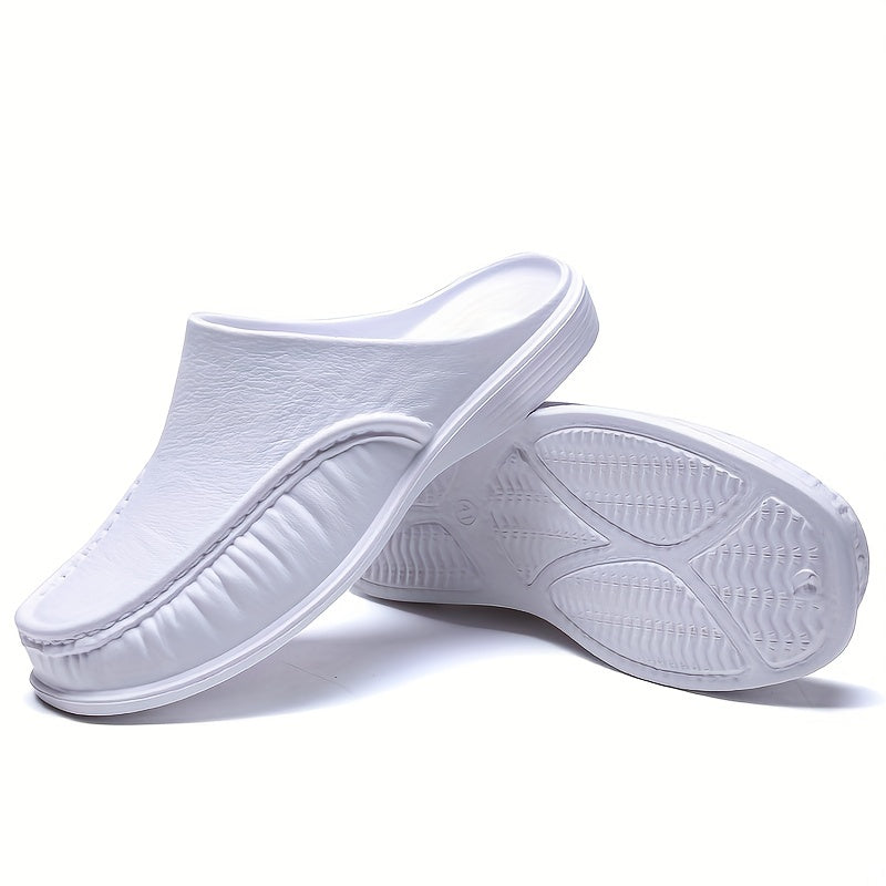 Men's Slip On Platform Sandals Outdoor Beach Shoes