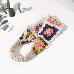 Boho Crochet Headband for Holiday Travel Daily Use