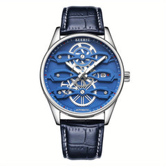KUERST Double Press Butterfly Buckle Automatic Mechanical Watch