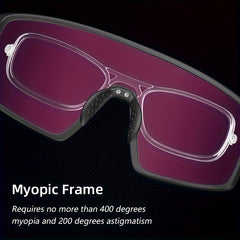 TR90 Frame Sports Glasses Photochromic Cycling Glasses