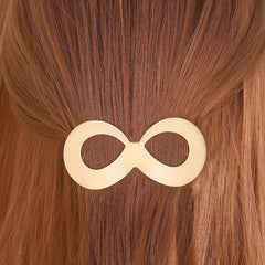 Vintage French Hair Clips Metal Stick Ponytail Holders Barrettes for Women Girls