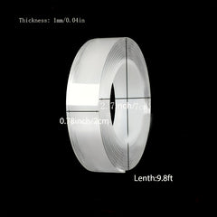 Nano Double sided Tape High Viscosity Washable Transparent Acrylic
