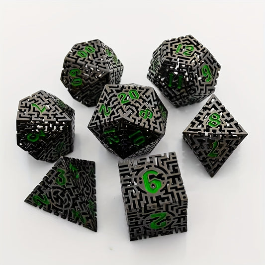 Hollow Metal Dice for Role playing Table Games