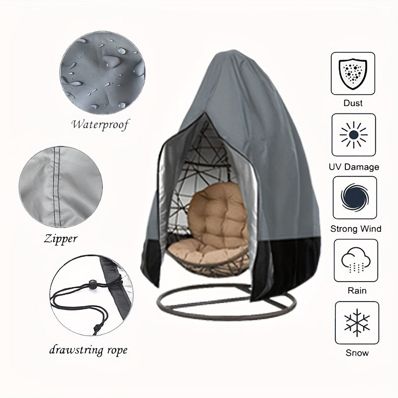 Waterproof Double Hanging Swing Egg Chair Cover Outdoor