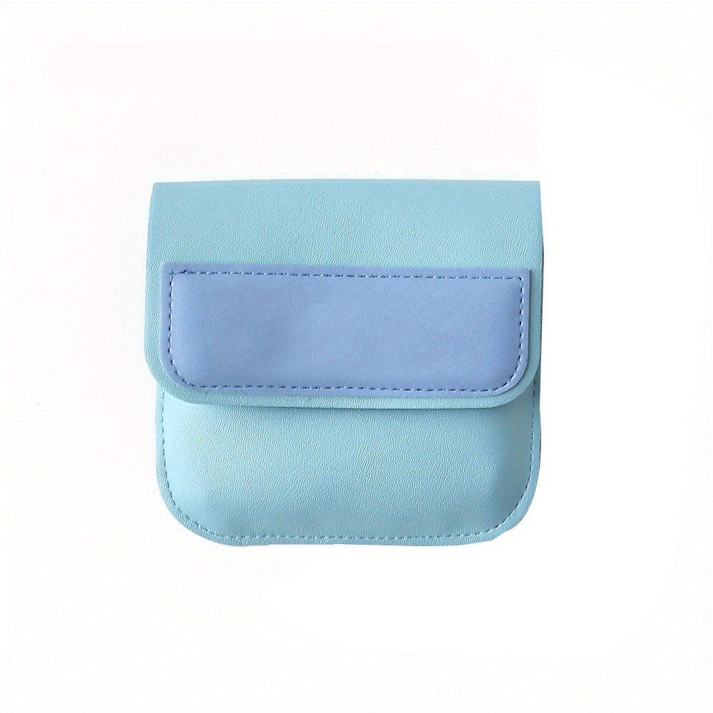 Mini Snap Button Coin Purse Storage Bag Portable Card Holder