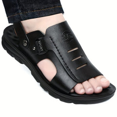 Men's Open Toe Rubber Sole Outdoor Casual Sandals