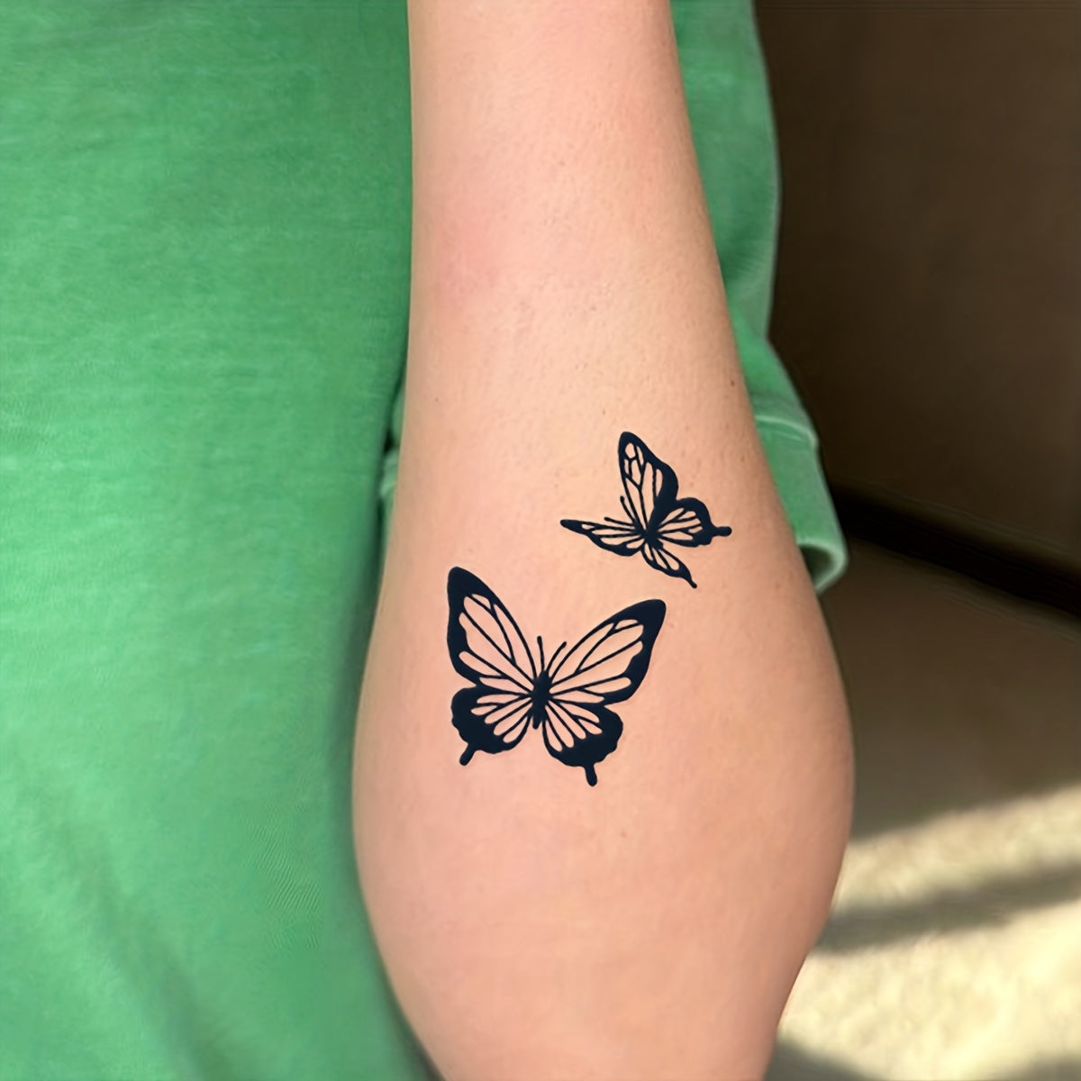 Butterfly Elements Temporary Tattoo Collection for Arm, Leg & Back